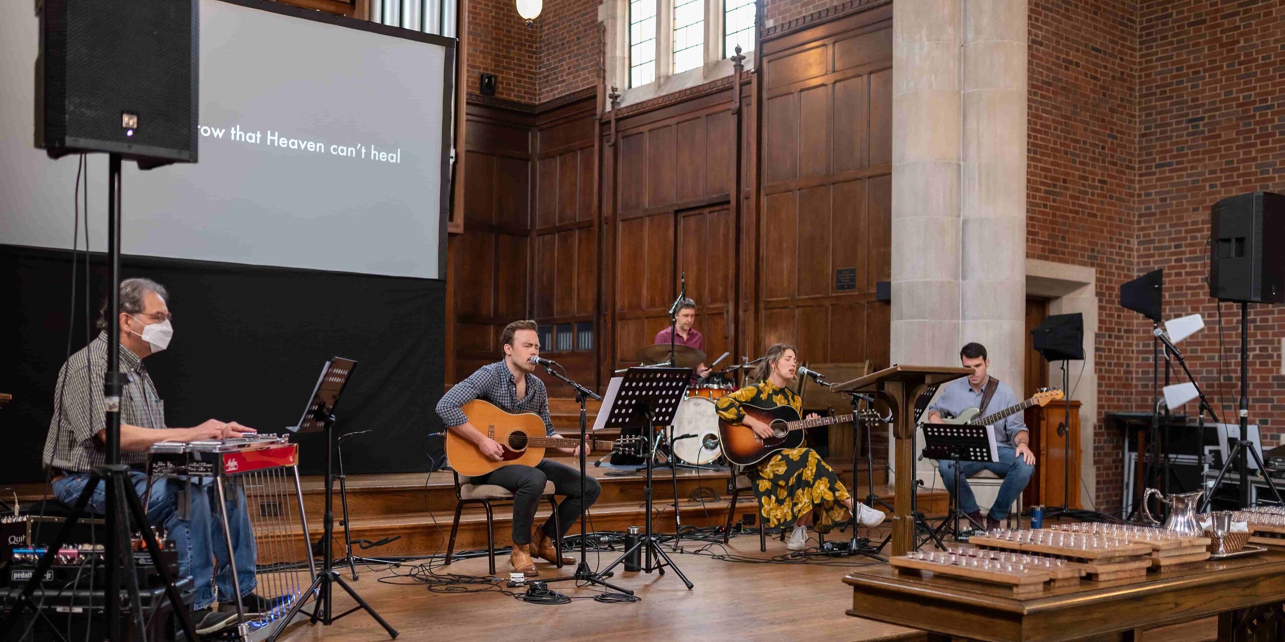 Worship Team Stage